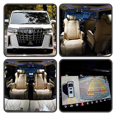 รูปภาพ Toyota Alphard ตัวอย่างให้บริการ